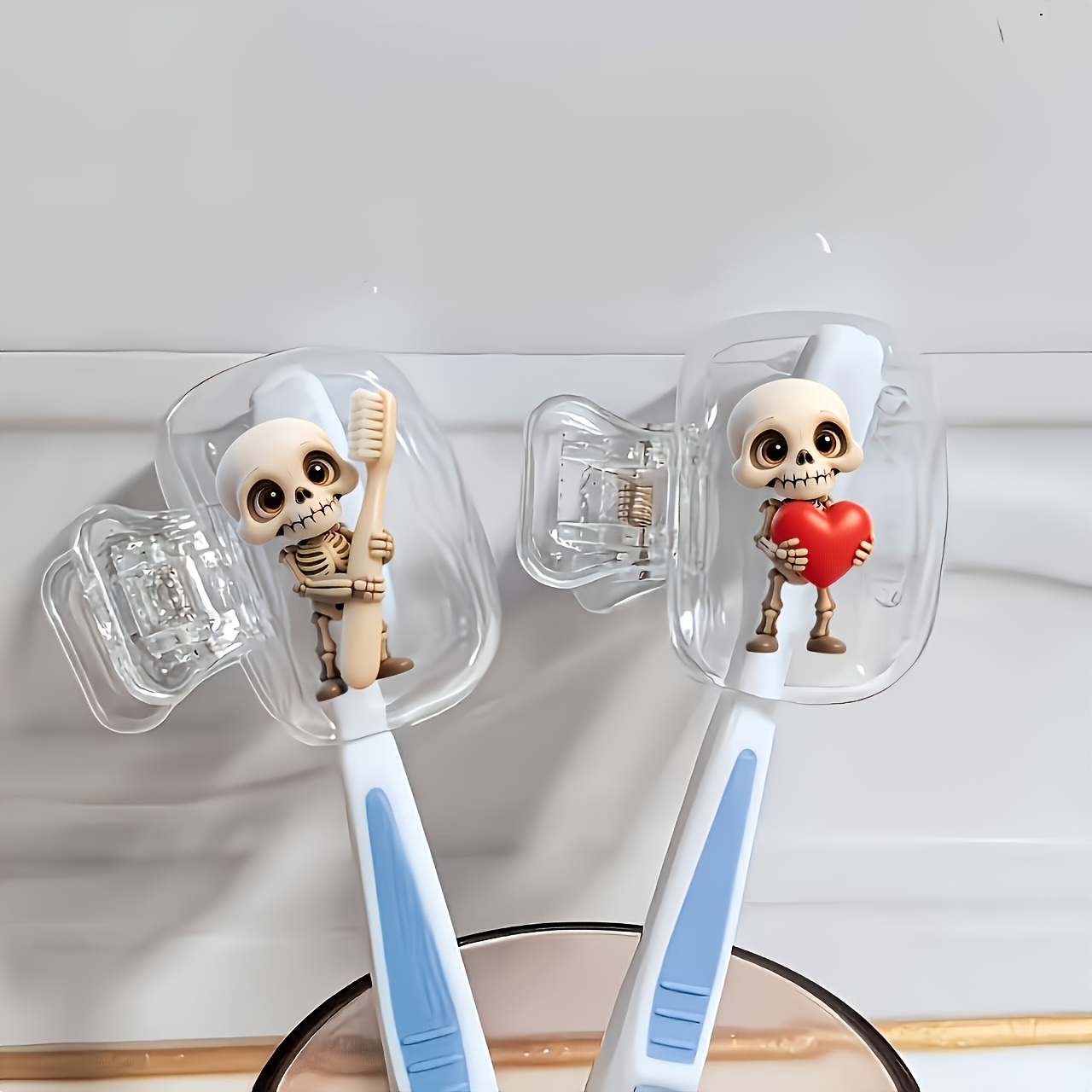 2pcs Skull Portable Toothbrush - огляд і ціна Skull Cap Helmet Liner