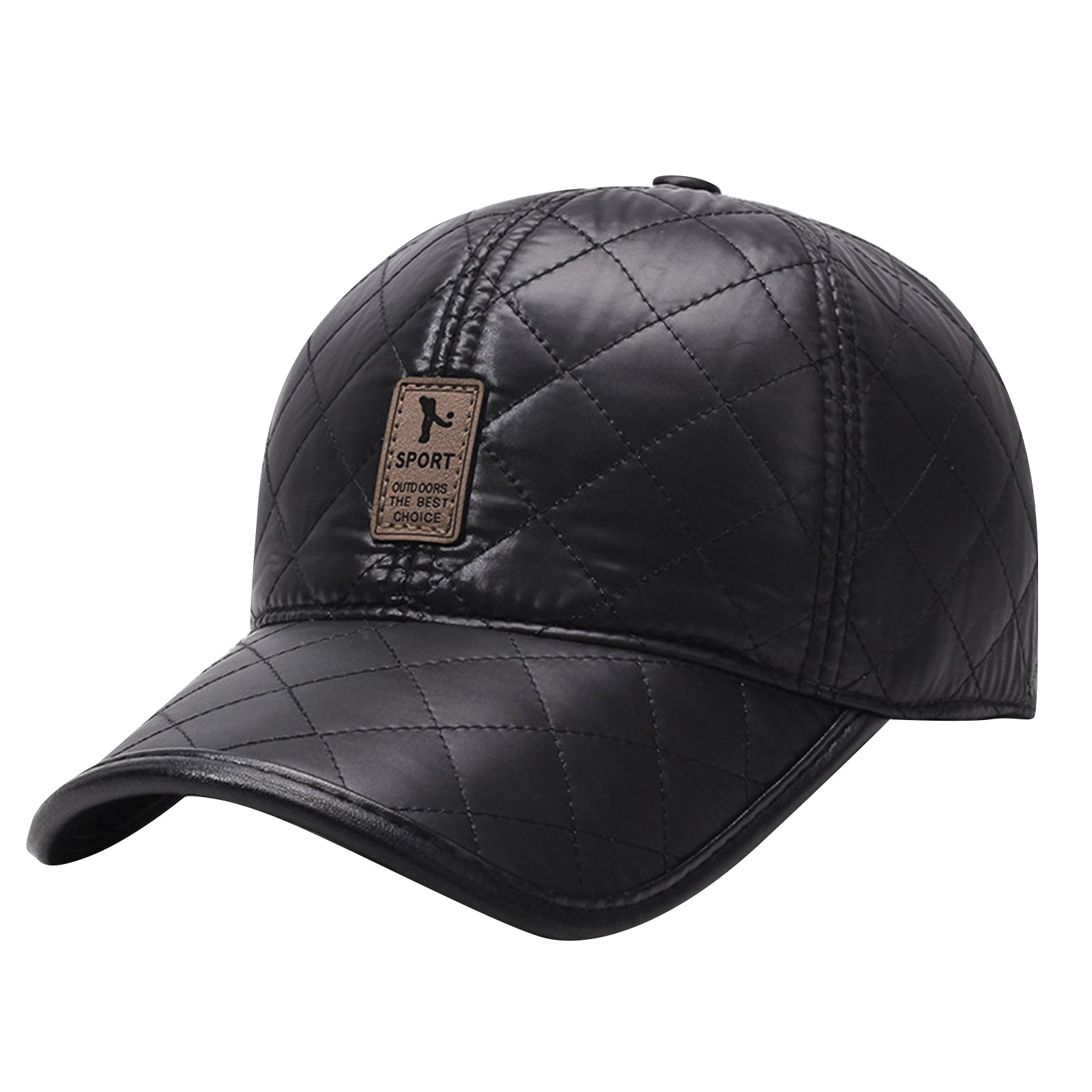 Winter Men PU Baseball Cap War - огляд і ціна Winter Trapper Hat