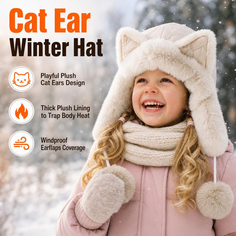 Plush Fox Ear Winter Trapper H - огляд і ціна Winter Trapper Hat