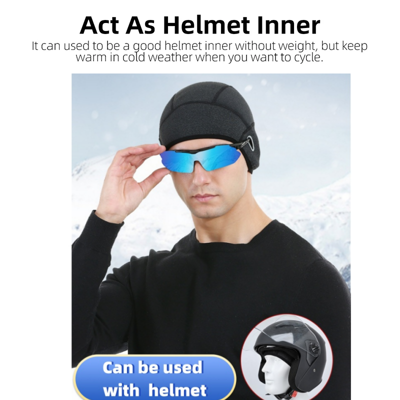 Winter Cycling Warm Cap MTB He - огляд і ціна Skull Cap Helmet Liner