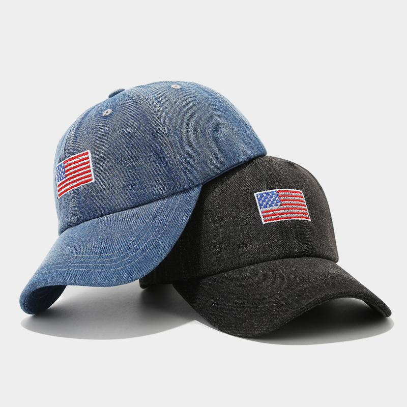 Vintage Washed Denim Baseball  - огляд і ціна Dad Hat Cotton