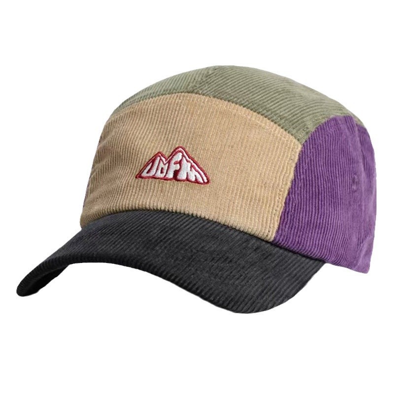 Men's Women's Visor Hat 5 Pane - огляд і ціна Corduroy Cap 5 Panel