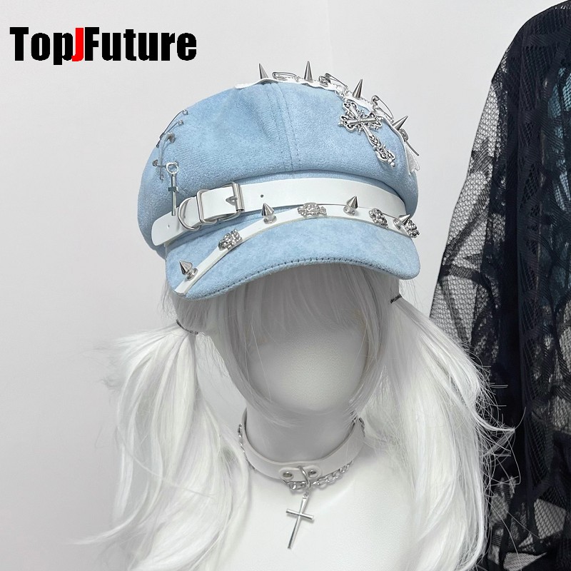Women's Harajuku Octagonal Cap - огляд і ціна Dad Hat Cotton