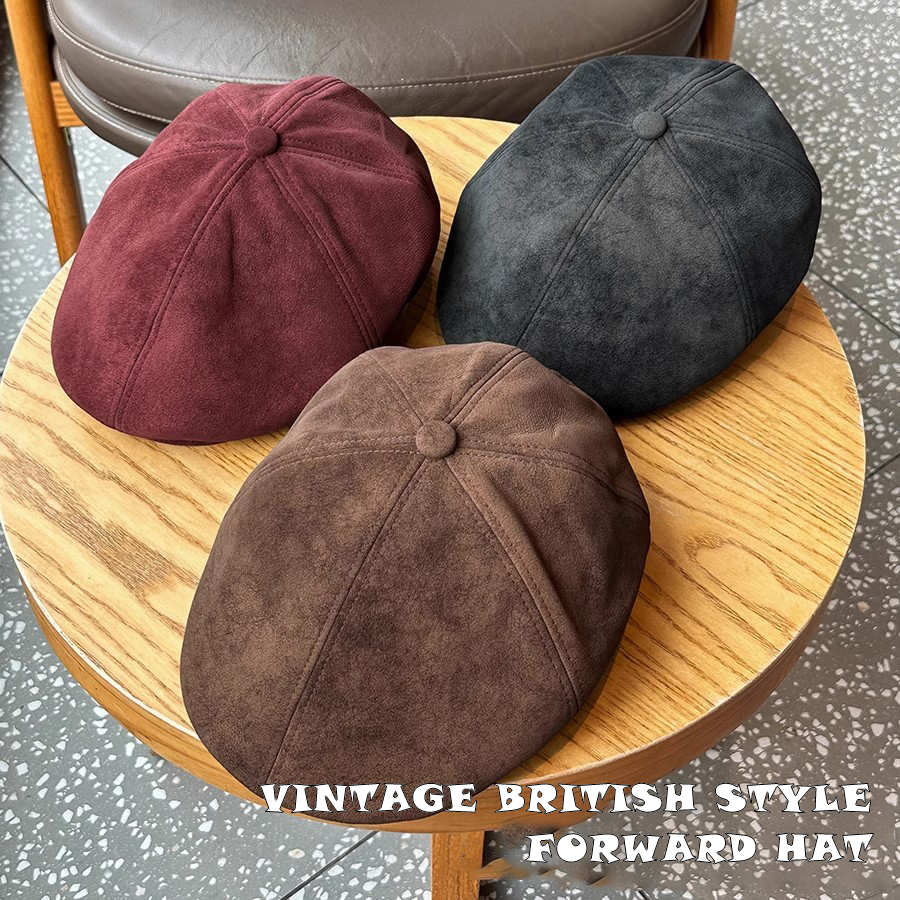 Vintage Suede Newsboy Cap Men  - огляд і ціна Newsboy Cap Ivy