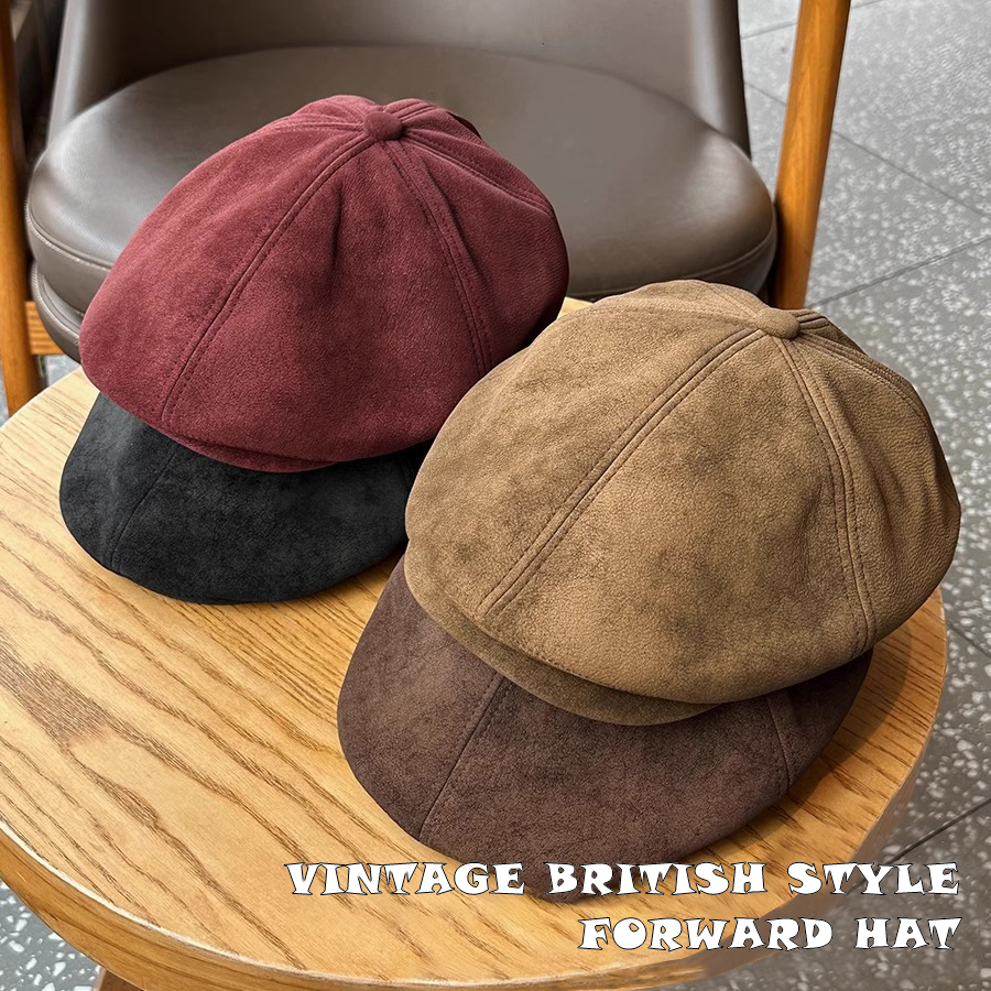 Vintage Suede Newsboy Cap Men  - огляд і ціна Newsboy Cap Ivy