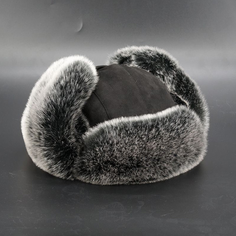 Men's Winter Imitation Fur Tra - огляд і ціна Trapper Hat Ear Flap