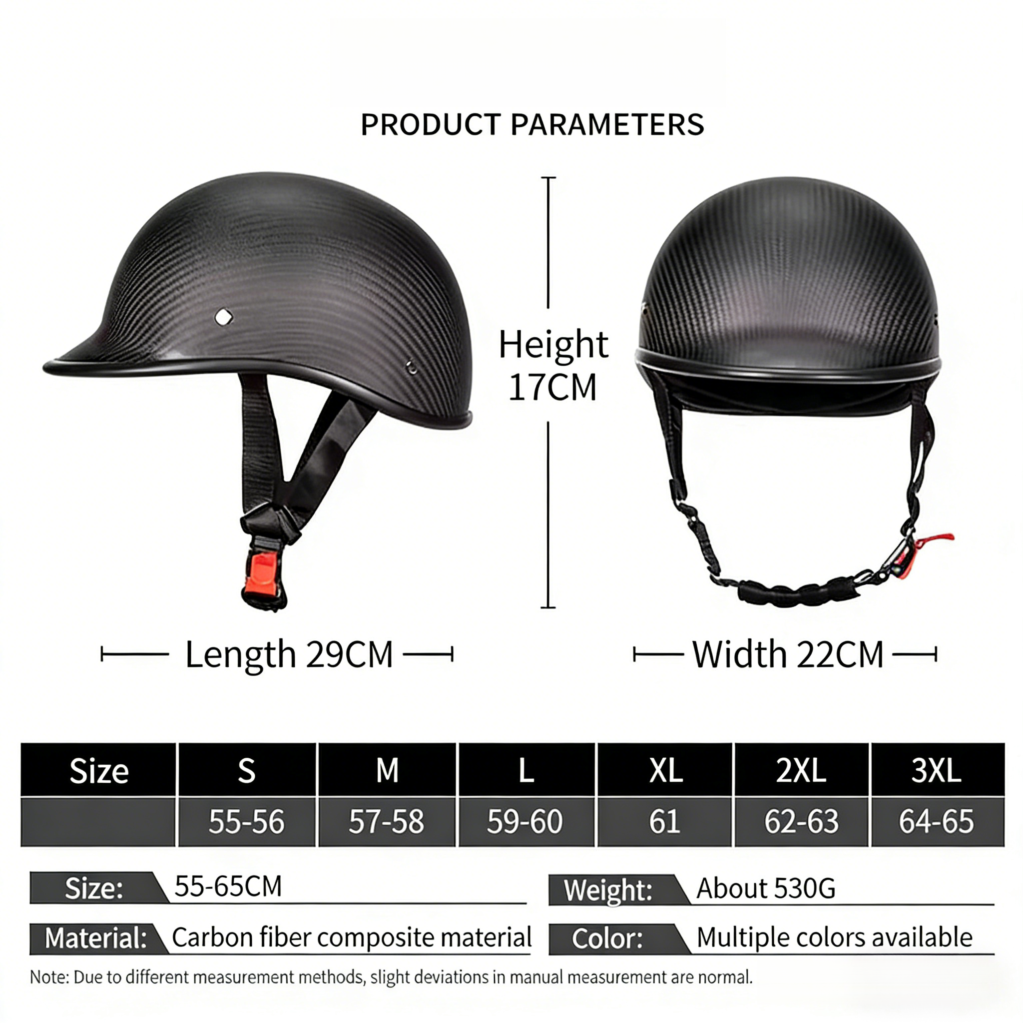 Lightweight Carbon Fiber Half  - огляд і ціна Skull Cap Helmet Liner