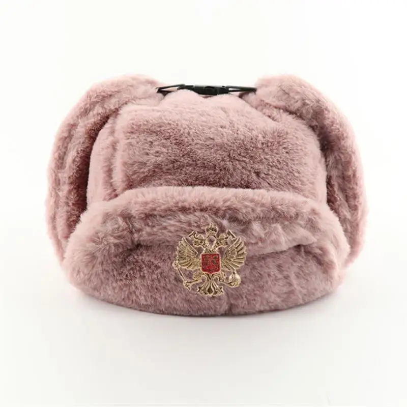 Soviet Badge Ushanka Men&Women - огляд і ціна Winter Trapper Hat