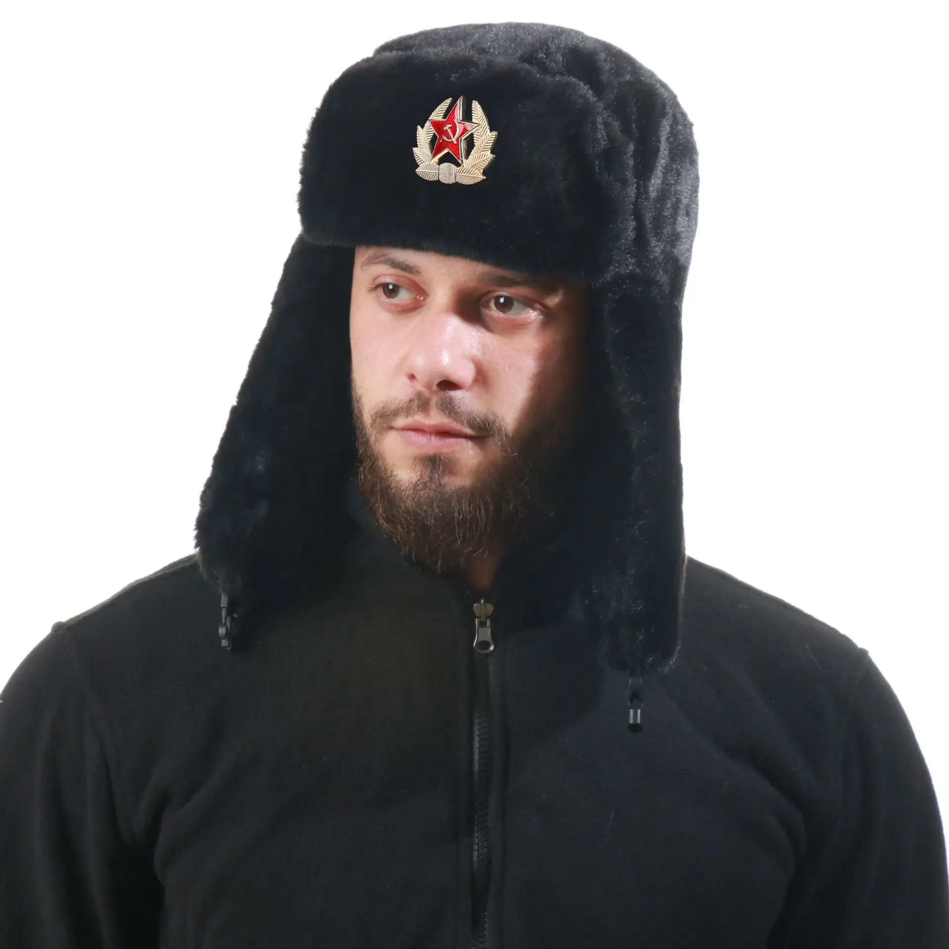 Soviet Badge Ushanka Men&Women - огляд і ціна Winter Trapper Hat