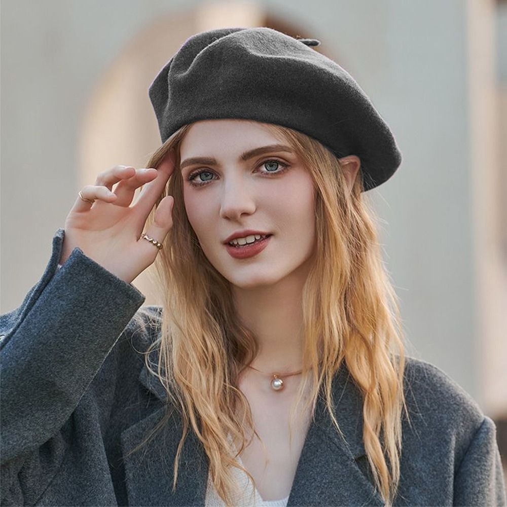Fashion Warm Winter Wool Beret - огляд і ціна Beret French Wool