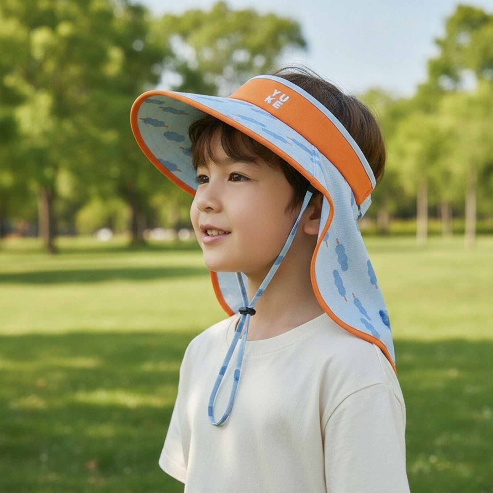 Sun Hat with Neck Flap Adjusta - огляд і ціна Visor Sun Hat