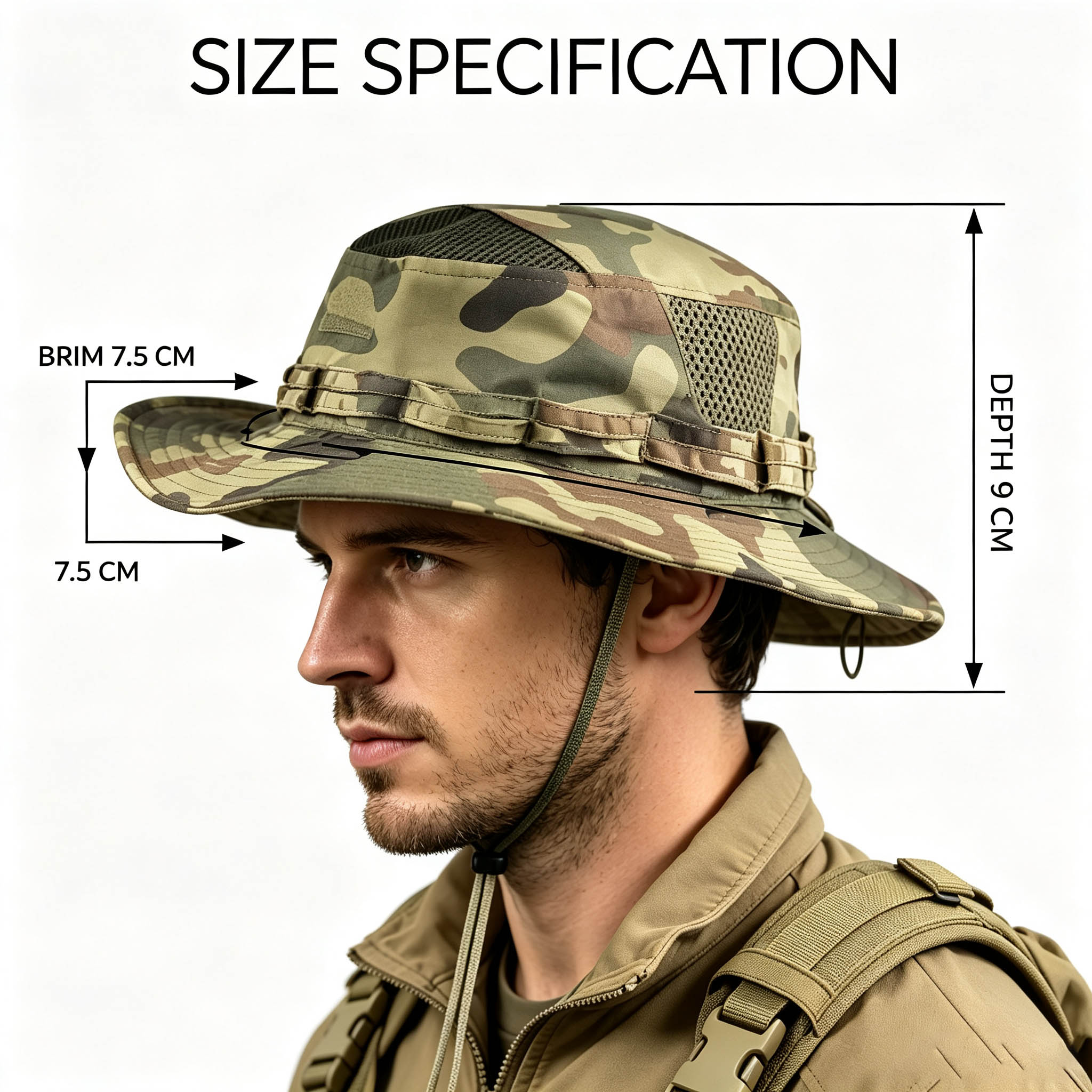 Tactical Boonie Hat for Men Su - огляд і ціна Boonie Hat Tactical
