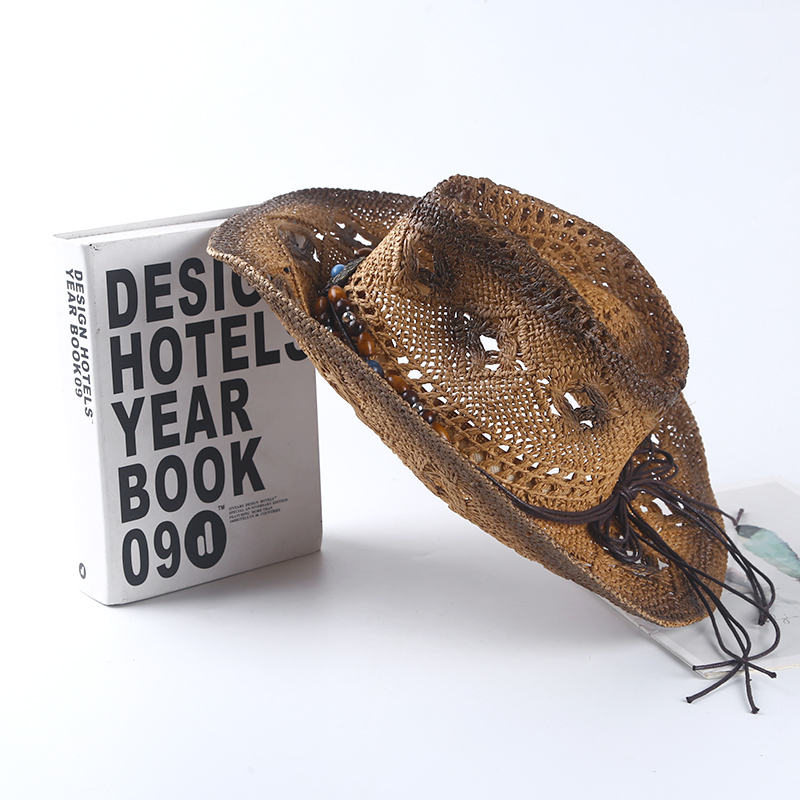 Spanish Retro Cowboy Straw Hat - огляд і ціна Cowboy Hat Straw