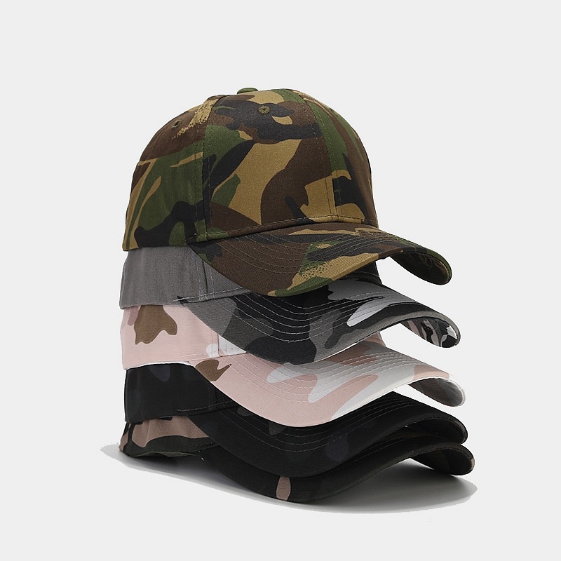 Woodland Camouflage Baseball C - огляд і ціна Dad Hat Cotton