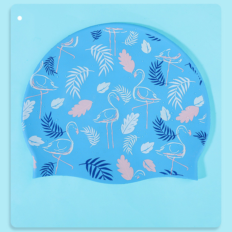Adults High Elastic Cute Swimm - огляд і ціна Swim Hat Silicone