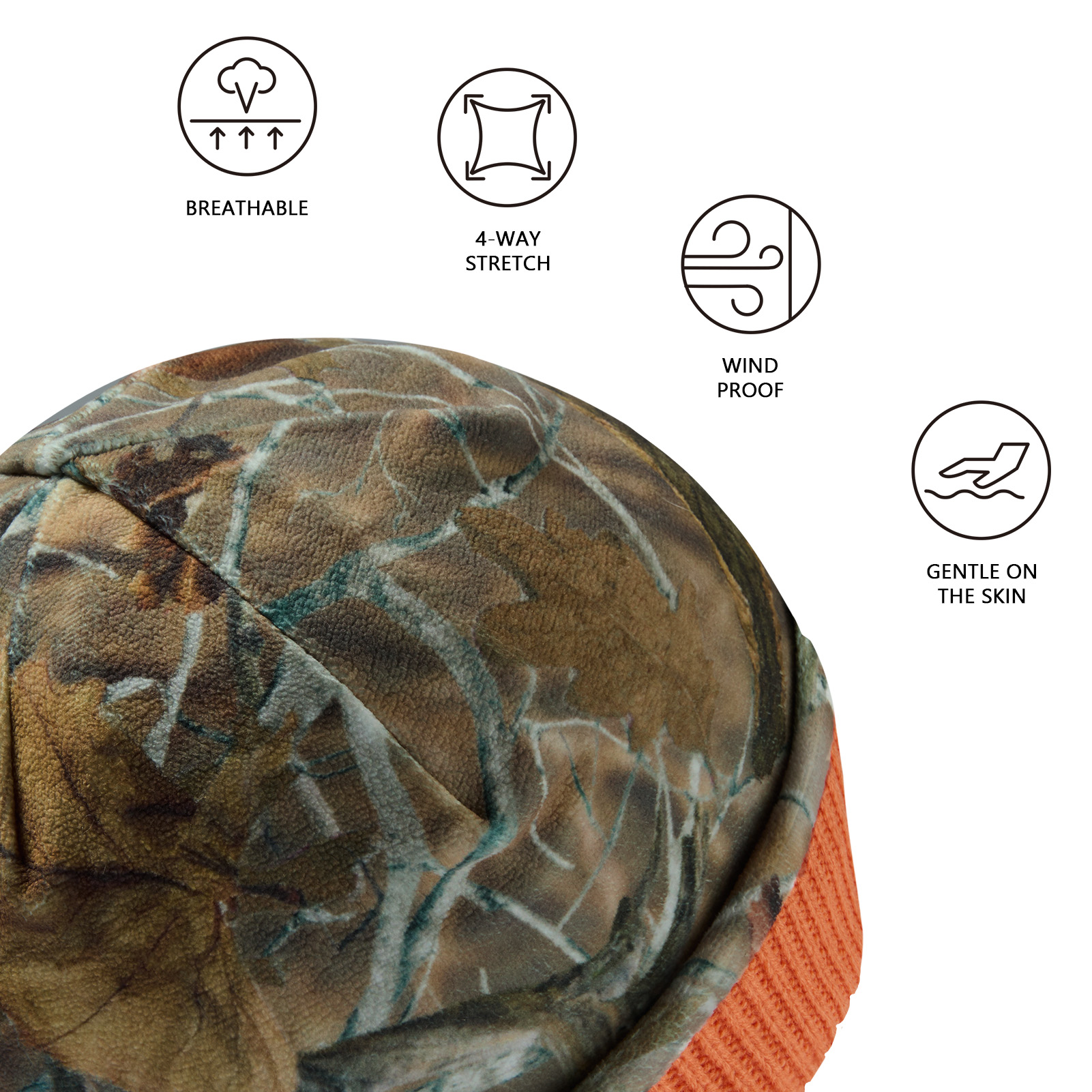 BASSDASH Reversible Windproof  - огляд і ціна Beanie Cuffed Knit