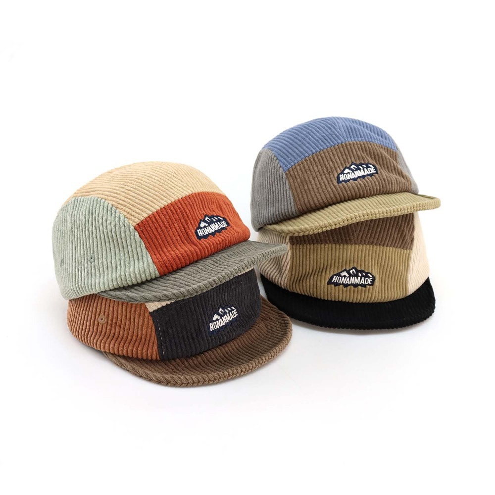 5 Panel Short Brim Cap, Vintag - огляд і ціна Corduroy Cap 5 Panel