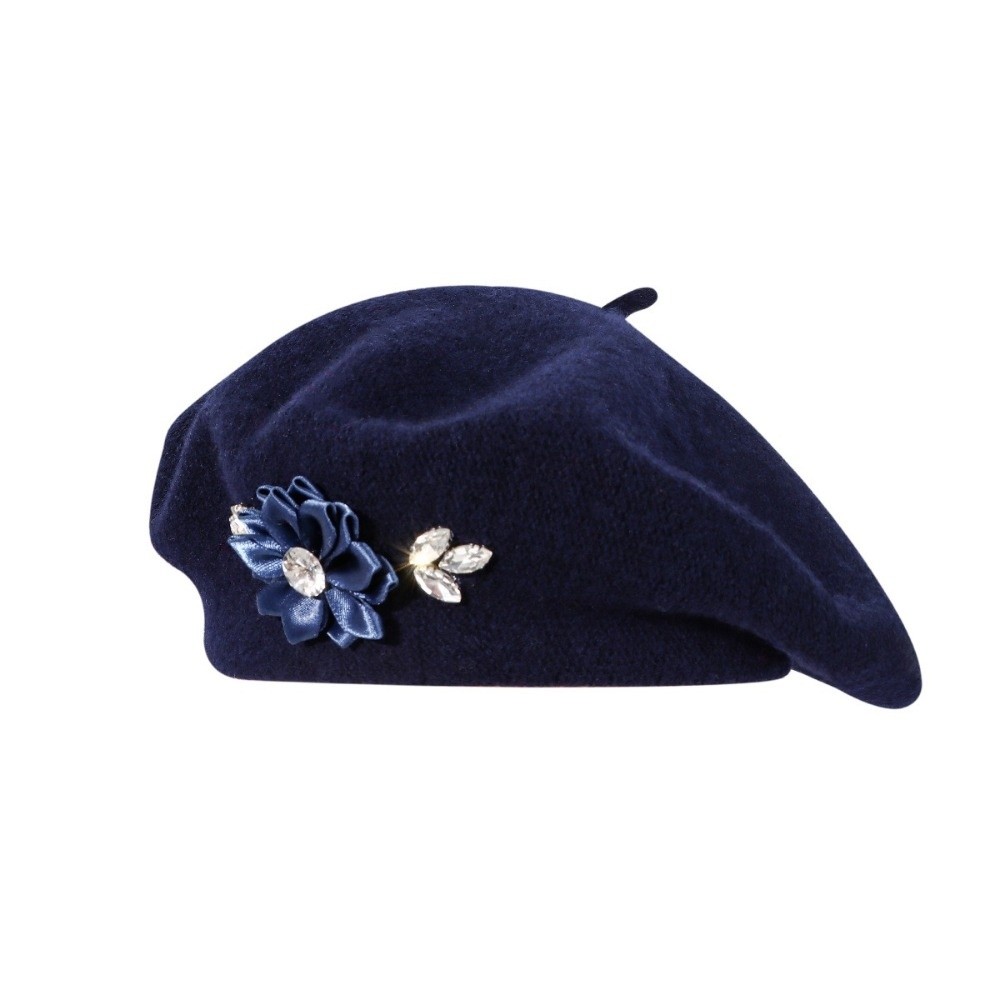 Vintage Solid Color Wool Beret - огляд і ціна Beret French Wool