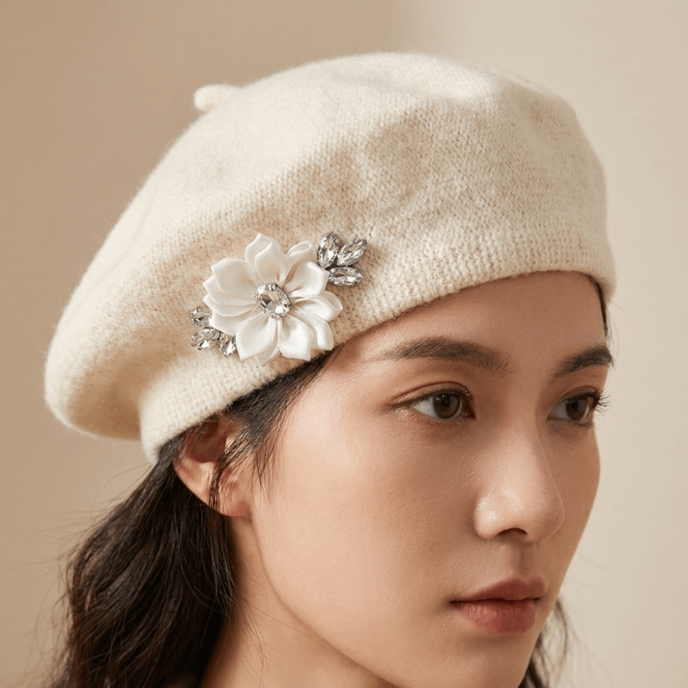 Sweet Solid Color Wool Beret C - огляд і ціна Beret French Wool