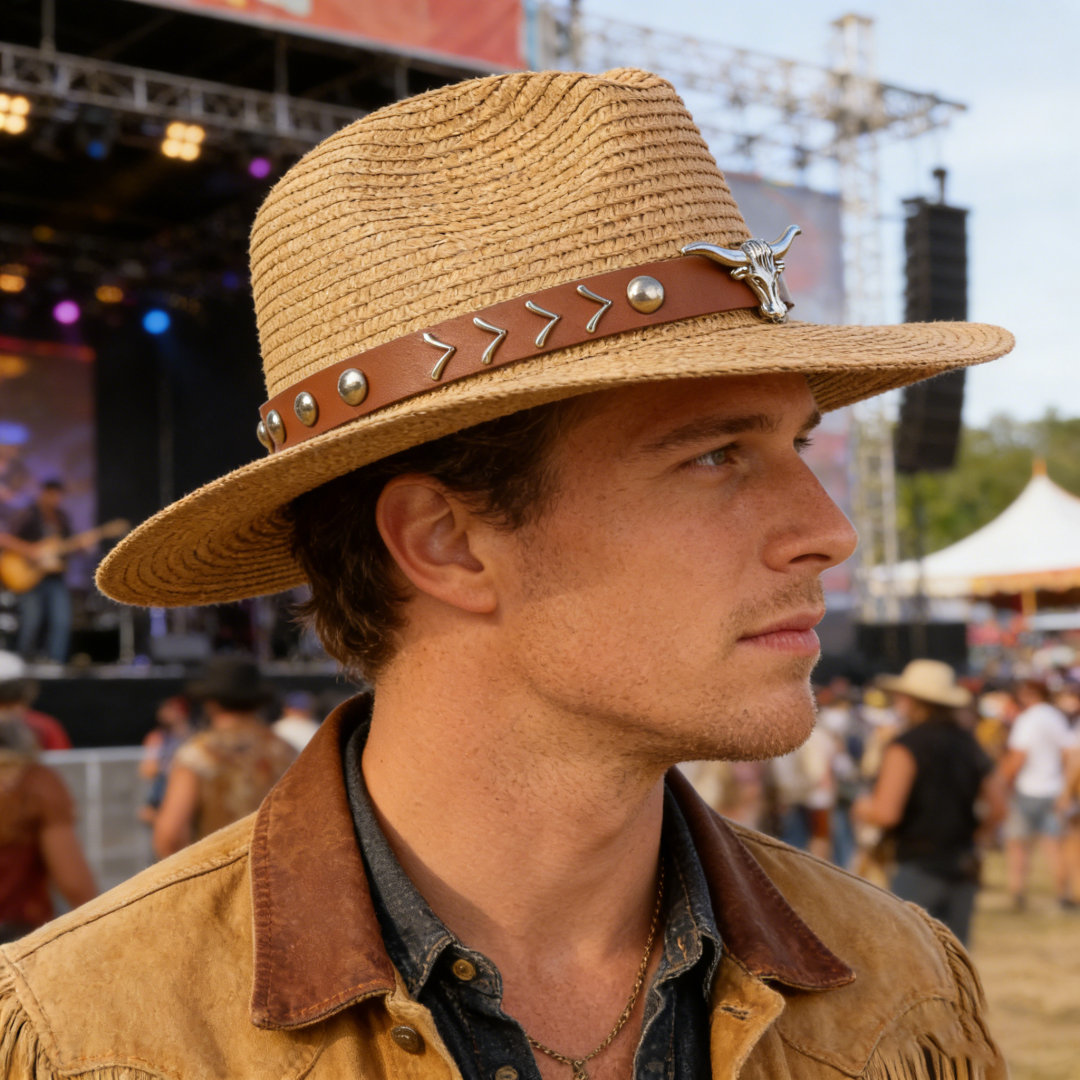 Vintage Straw Western Cowboy H - огляд і ціна Cowboy Hat Straw