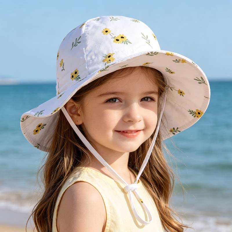 2026 Kids Girl Hats Summer Pri - огляд і ціна Bucket Hat Cotton
