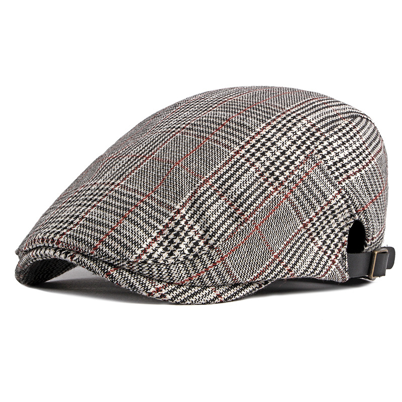 Men's Newsboy Cap Ivy Cotton F - огляд і ціна Snapback Hat Flat
