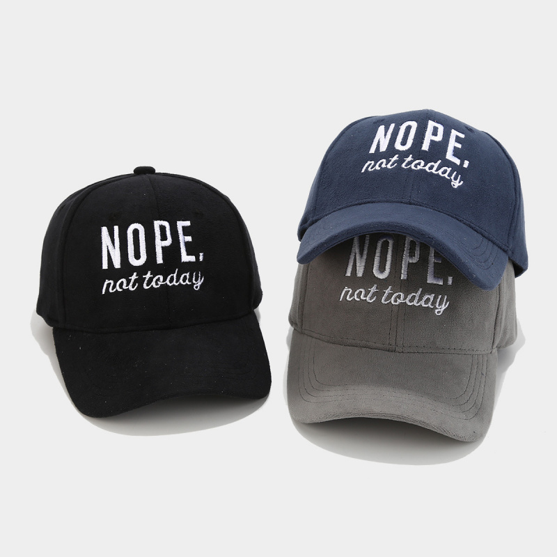 Nope Not Today Embroidered Sof - огляд і ціна Dad Hat Cotton