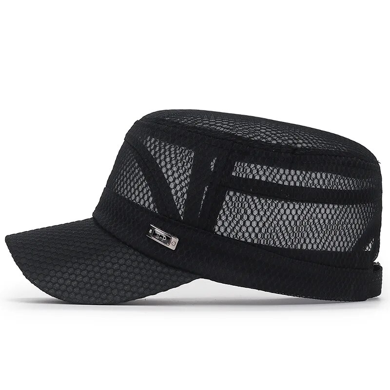 New Iron Label Full Net Breath - огляд і ціна Snapback Hat Flat