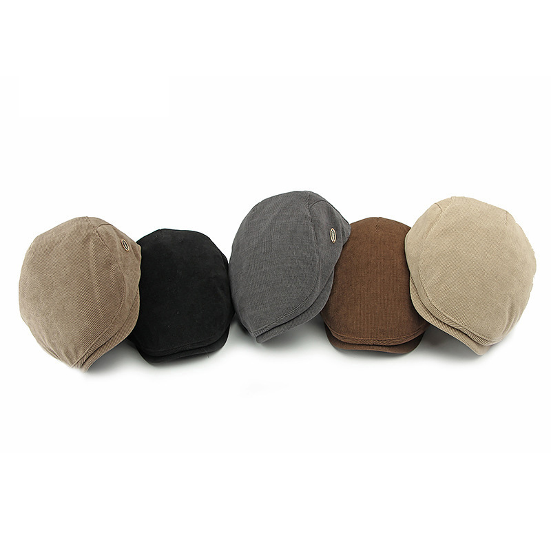 Corduroy Flat Cap for Men Wome - огляд і ціна Newsboy Cap Ivy