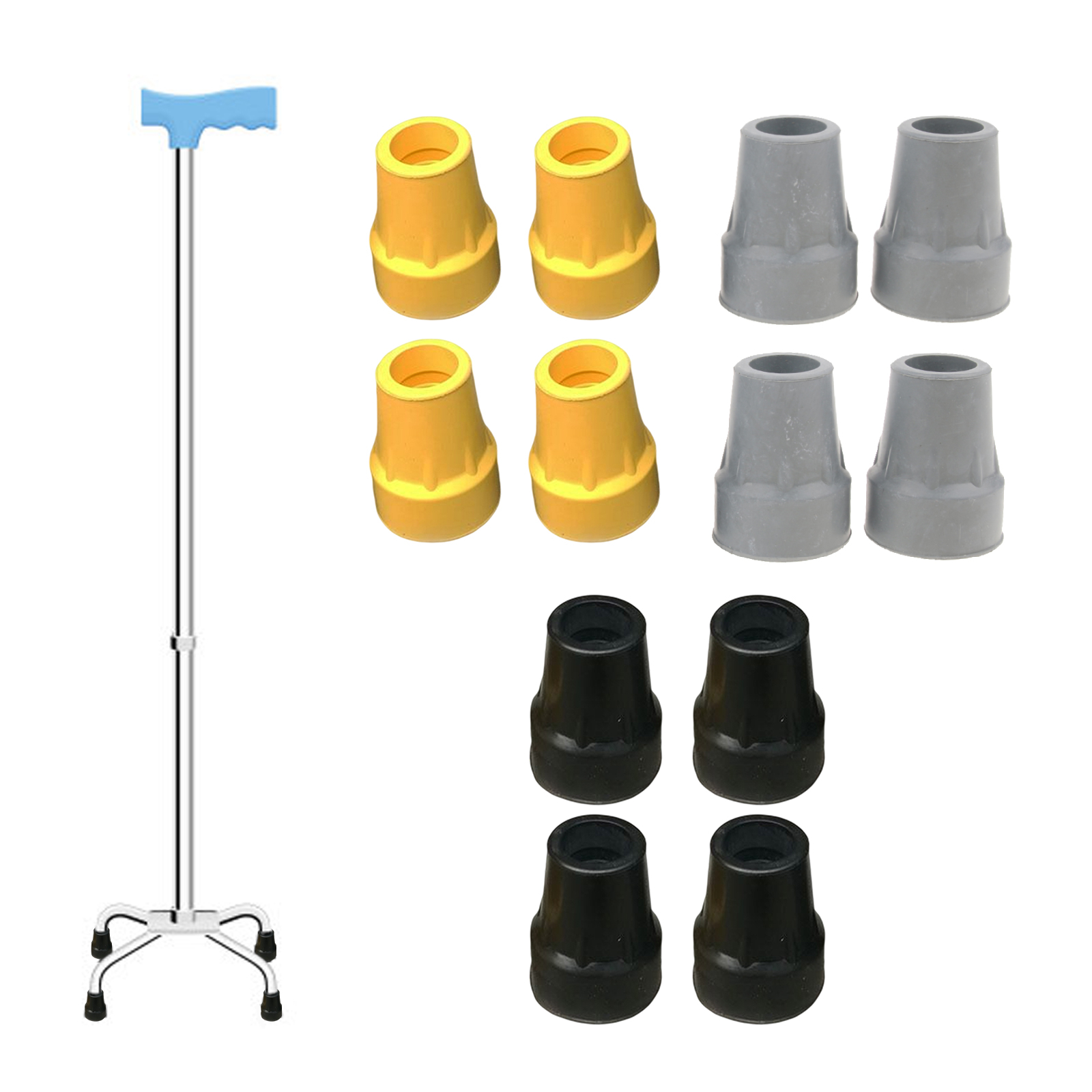 4 PCS 22mm Trekking Pole Rubbe - огляд і ціна Running Cap Lightweight