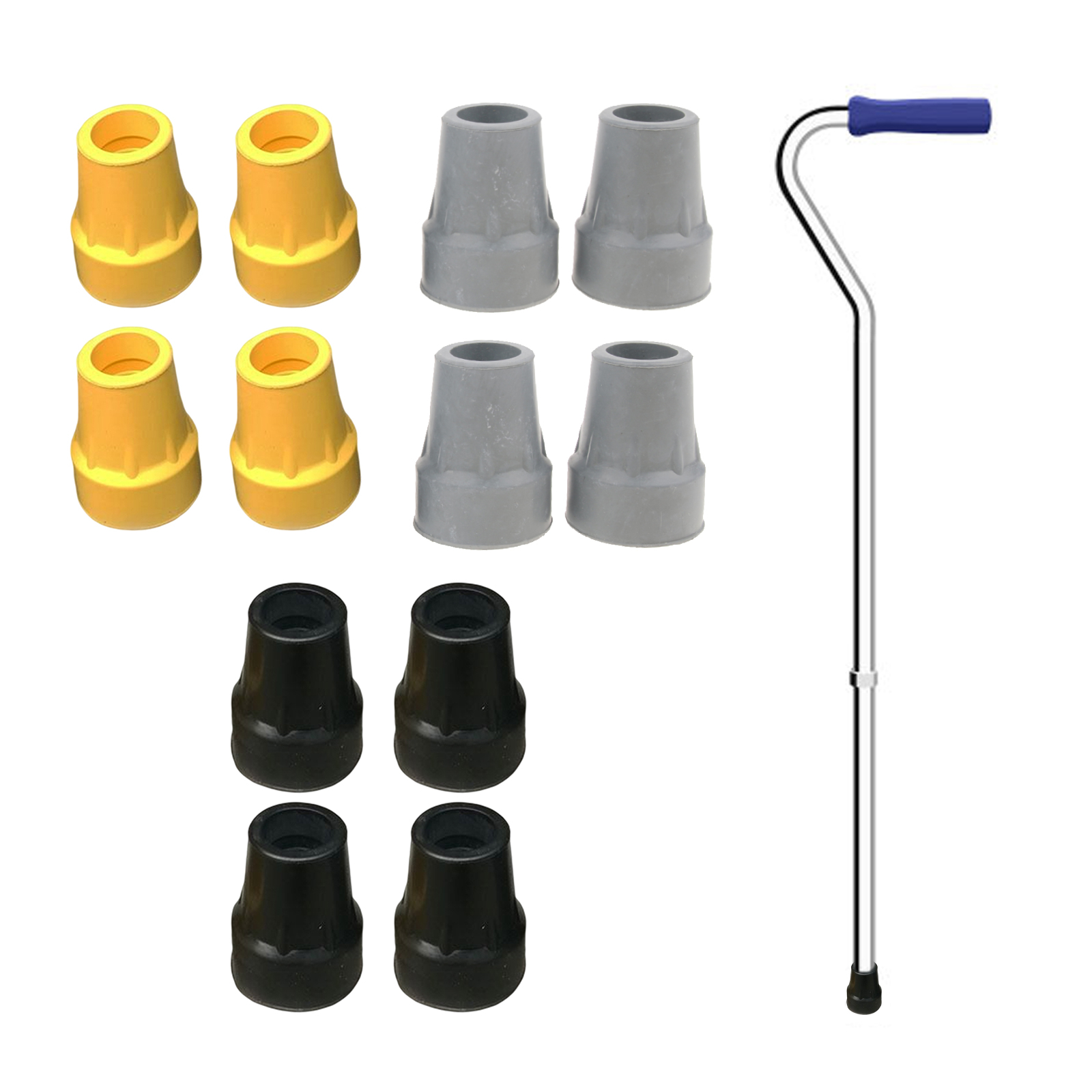 4 PCS 22mm Trekking Pole Rubbe - огляд і ціна Running Cap Lightweight