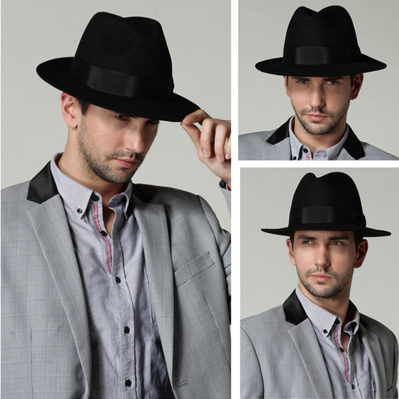 Newest Arrival Unisex Adult Fe - огляд і ціна Fedora Hat Wool