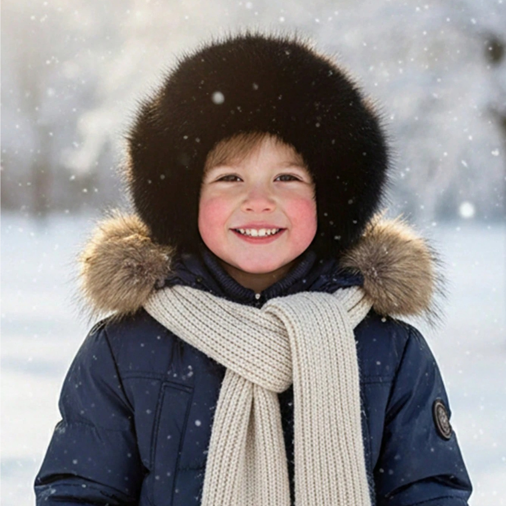 1pc Winter Warm Fleece Beanie  - огляд і ціна Skull Cap Helmet Liner