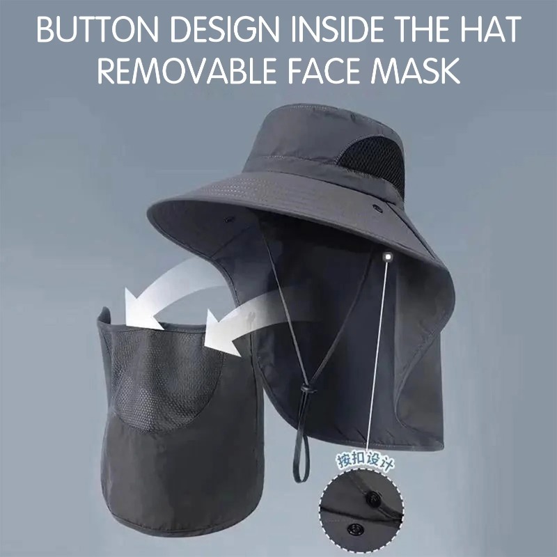 Polyester Sun Fishing Hat With - огляд і ціна Sun Hat Wide Brim