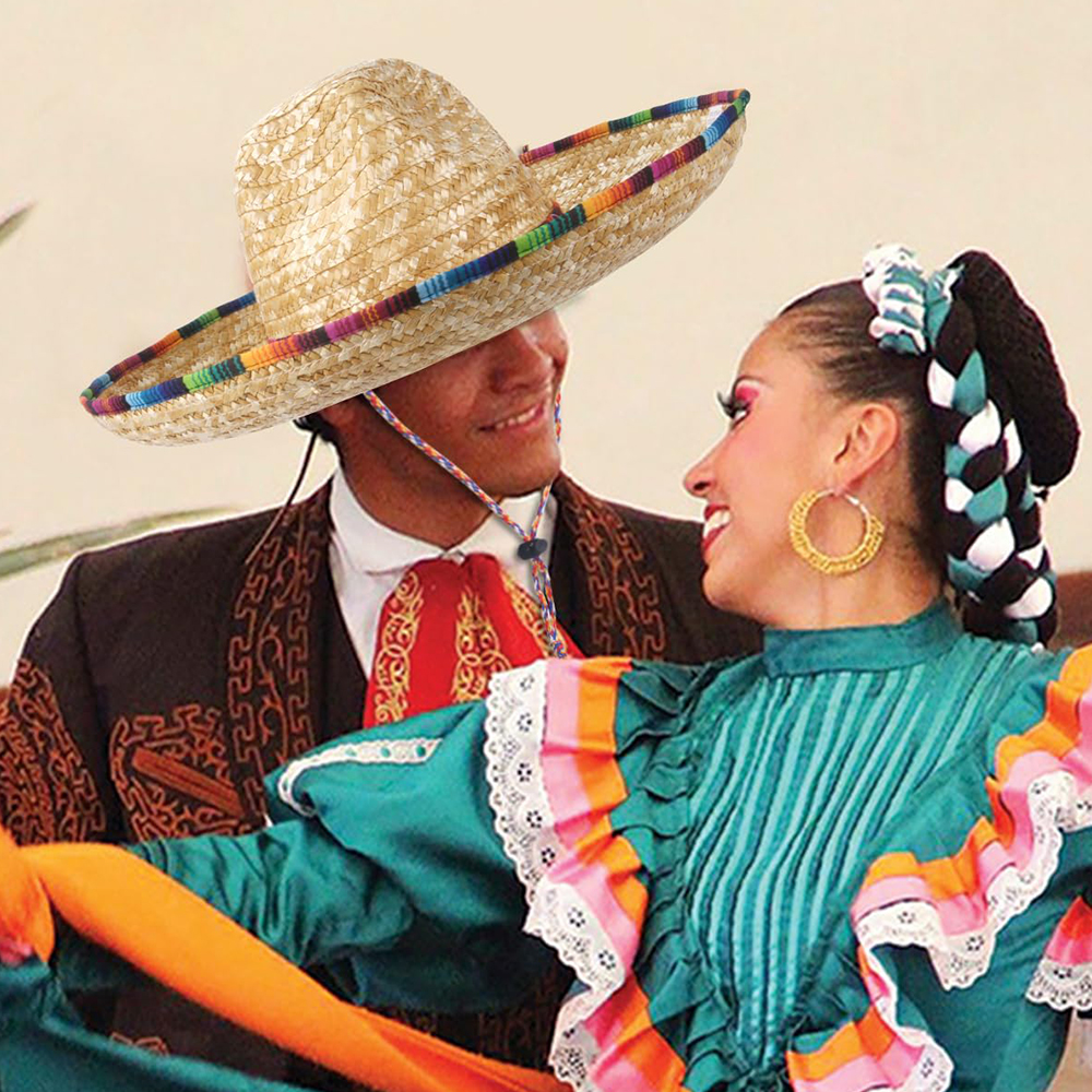 Mexican Sombrero Hat Straw Wea - огляд і ціна Sun Hat Wide Brim