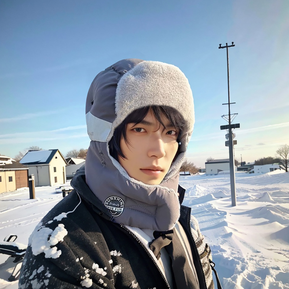 Mens Winter Ski Hat Thickened  - огляд і ціна Winter Trapper Hat