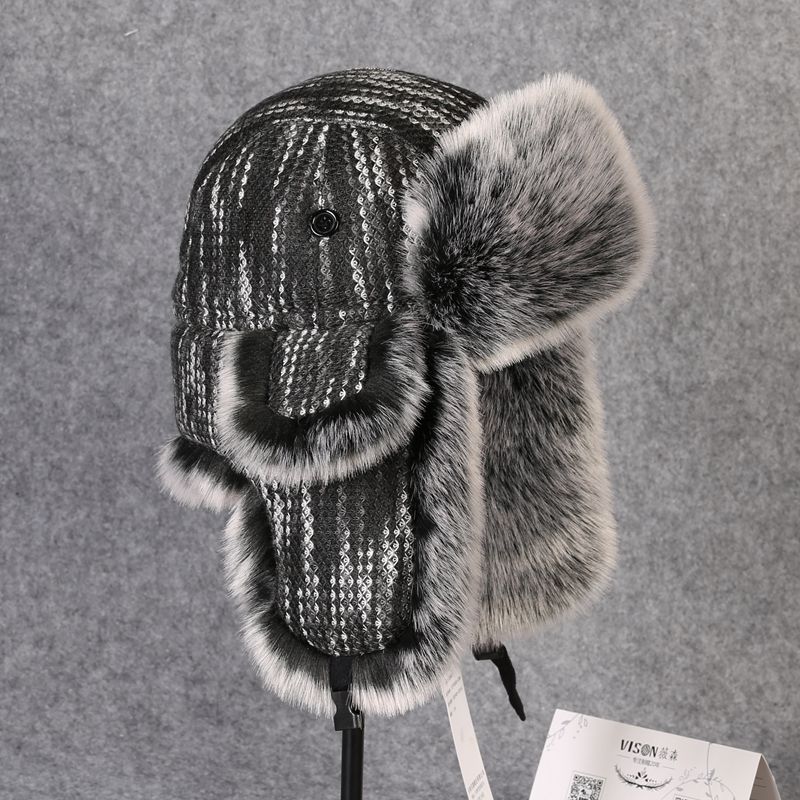 B-8433 Man Bomber Hat Rex Rabb - огляд і ціна Winter Trapper Hat