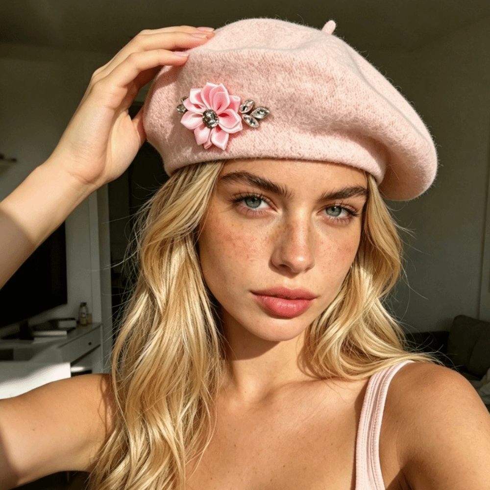Fashion Solid Color Wool Beret - огляд і ціна Beret French Wool