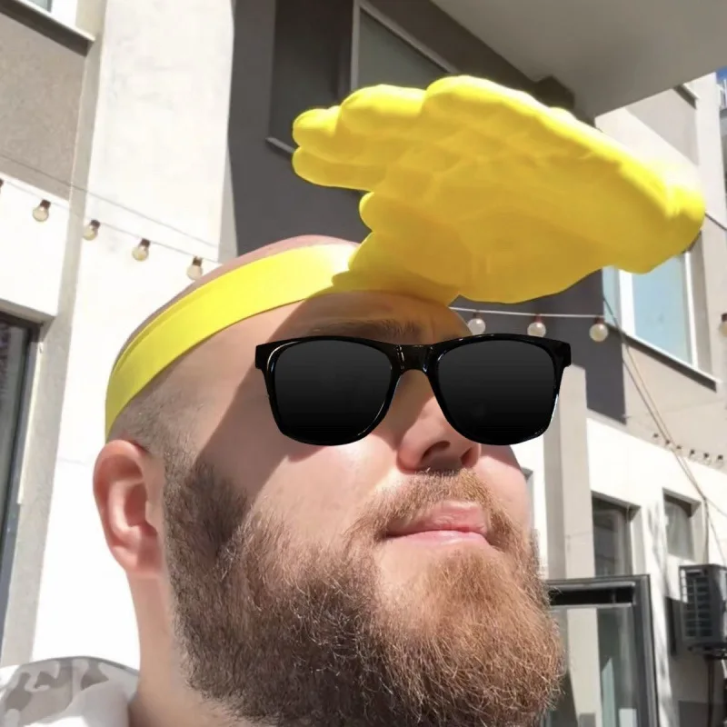 1/3Pcs Novelty 3D Palm Hand Sh - огляд і ціна Visor Sun Hat