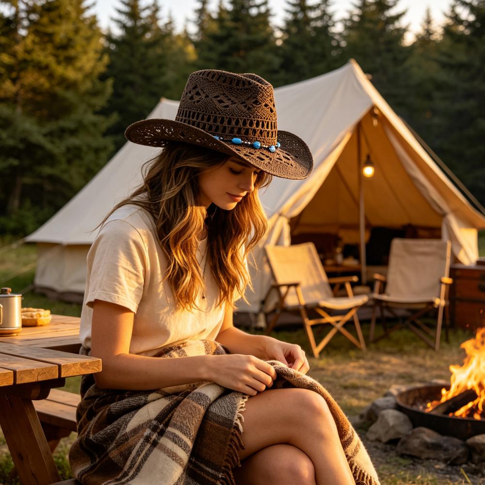 Wide Brim Cowboy Hat Comfortab - огляд і ціна Cowboy Hat Straw
