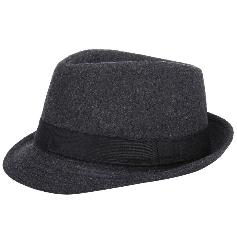 Men Autumn Winter Wool Fedora  - огляд і ціна Fedora Hat Wool