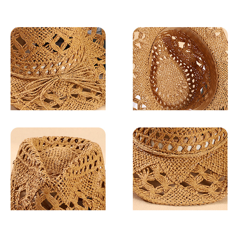 Fashion Woven Straw Hat Wester - огляд і ціна Cowboy Hat Straw