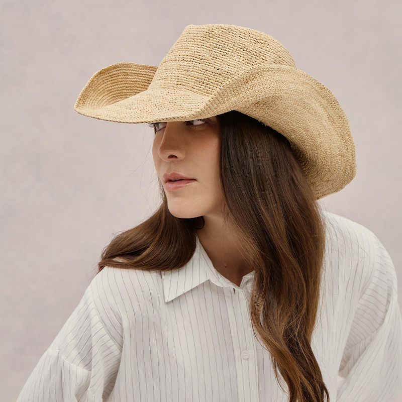 Premium Raffia Straw Hat Luxur - огляд і ціна Cowboy Hat Straw