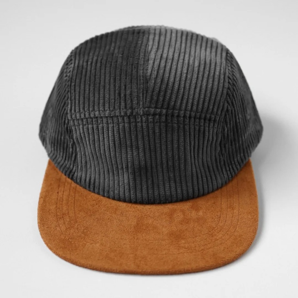 Versatile Retro Flat Brim Base - огляд і ціна Corduroy Cap 5 Panel