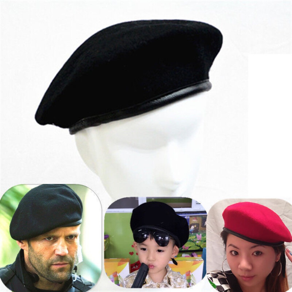 New Unisex Uniform Cap Men Wom - огляд і ціна Beret French Wool